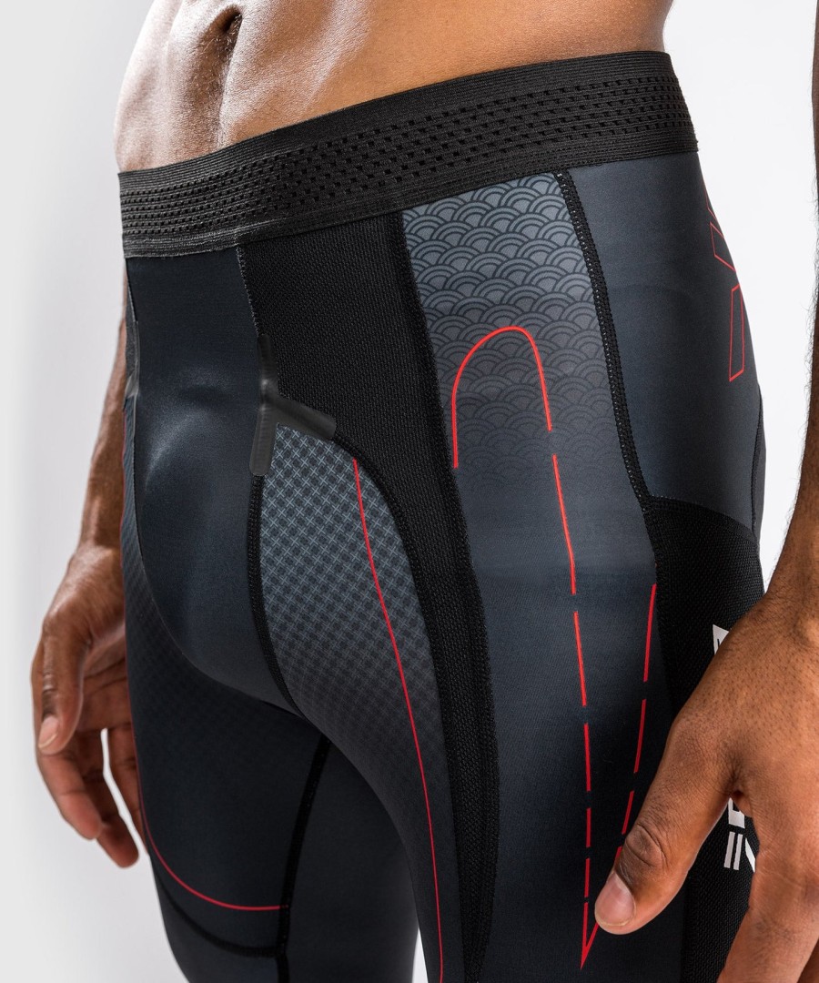 venum okinawa 3.0 compression tights - blackred