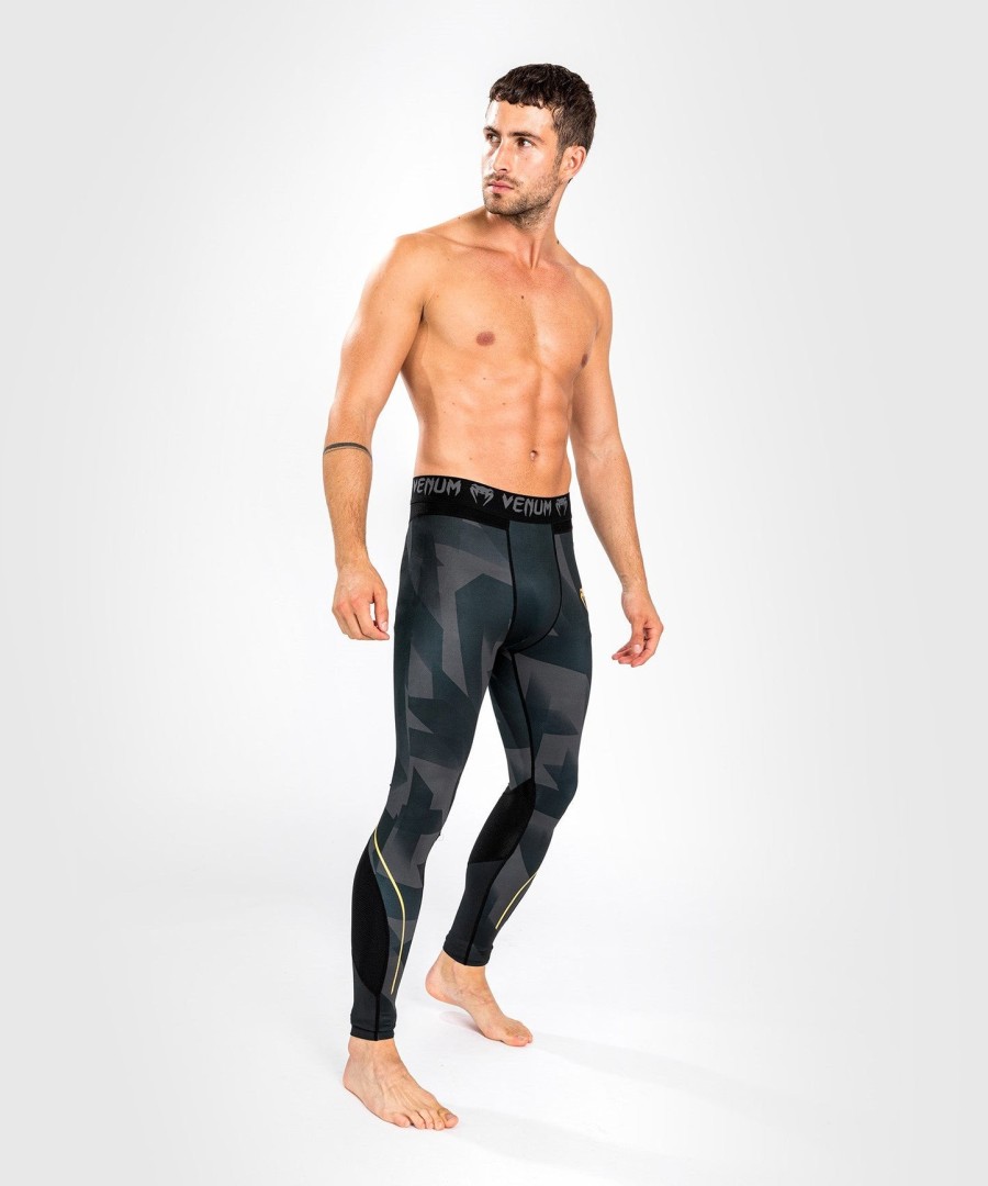 venum razor spats - blackgold