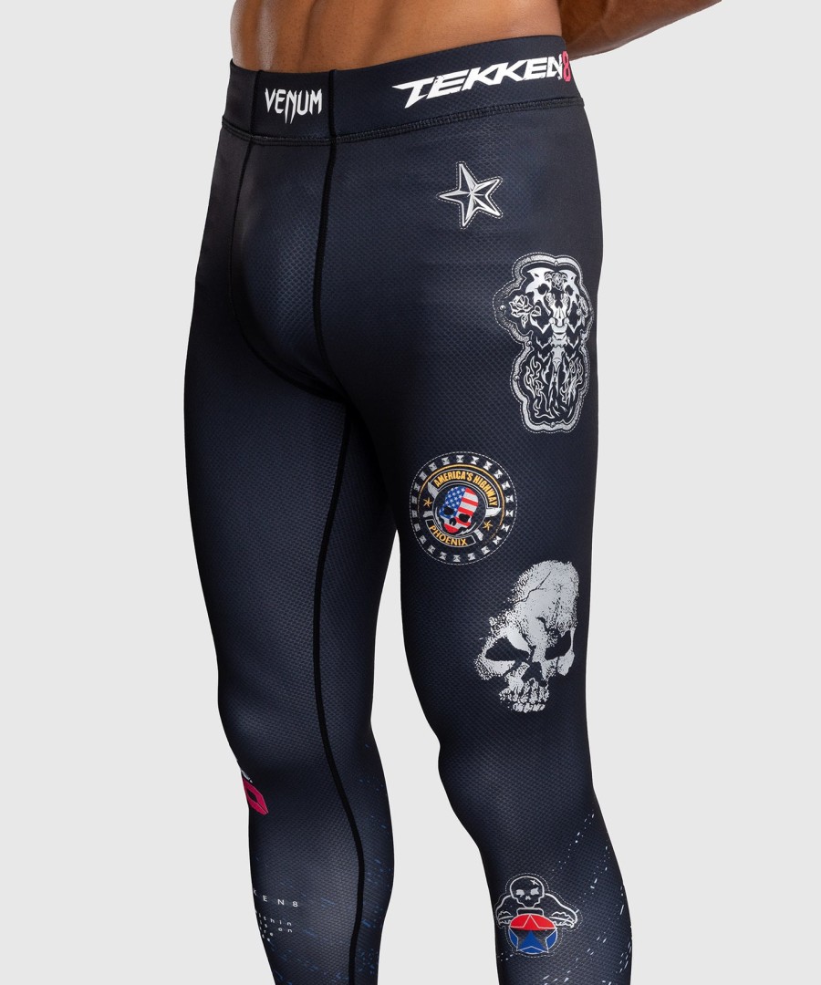 venum x tekken 8 - paul phoenix spats - blackblue
