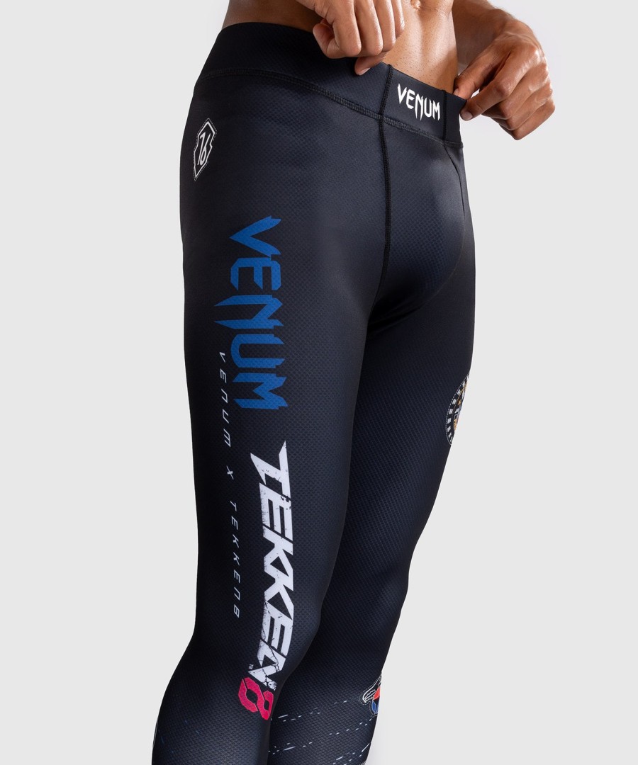 venum x tekken 8 - paul phoenix spats - blackblue