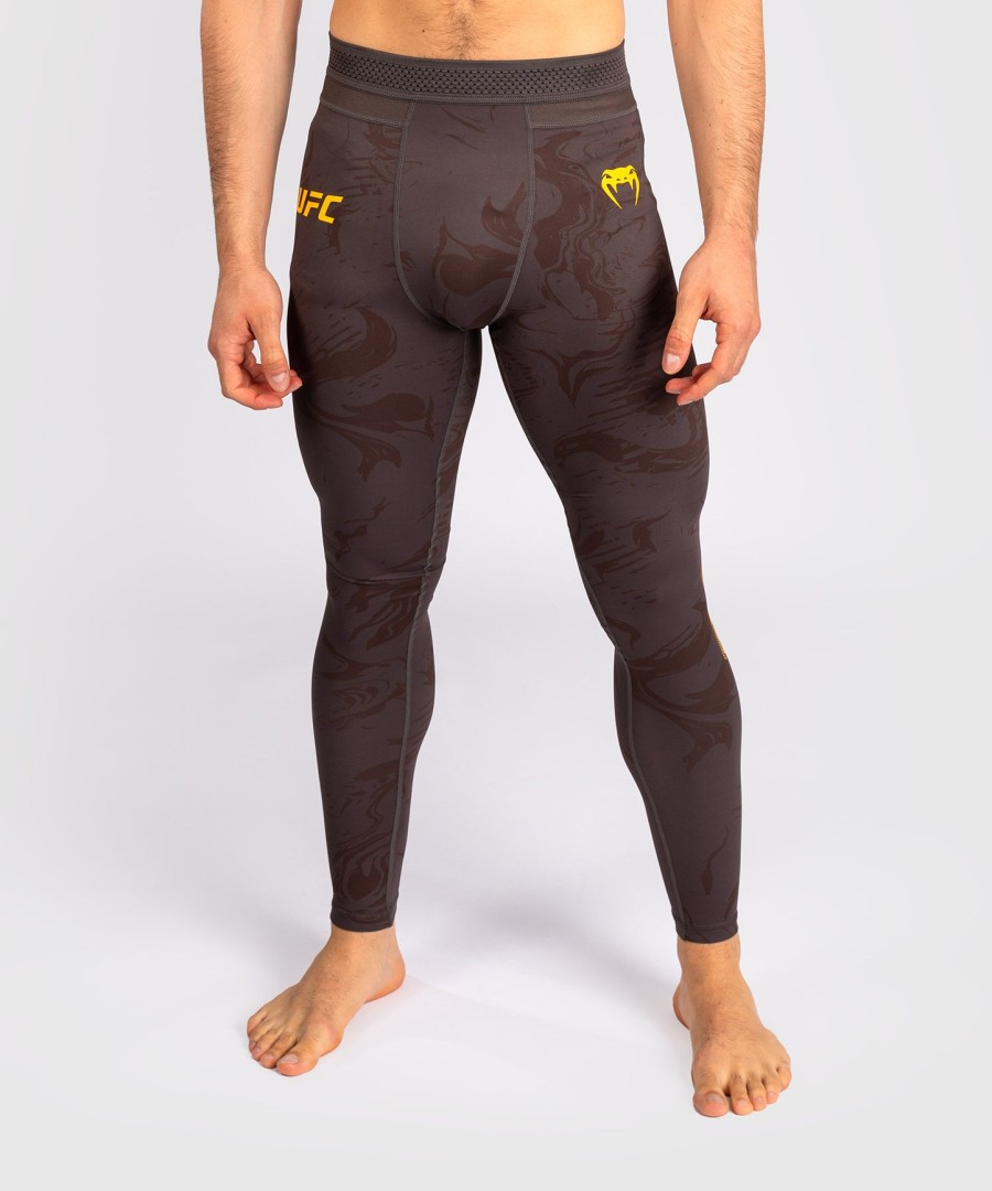 ufc fusion by venum fight week men performance tight - earthen brown