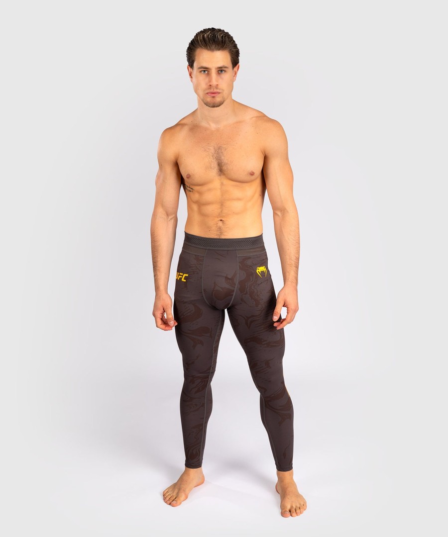 ufc fusion by venum fight week men performance tight - earthen brown