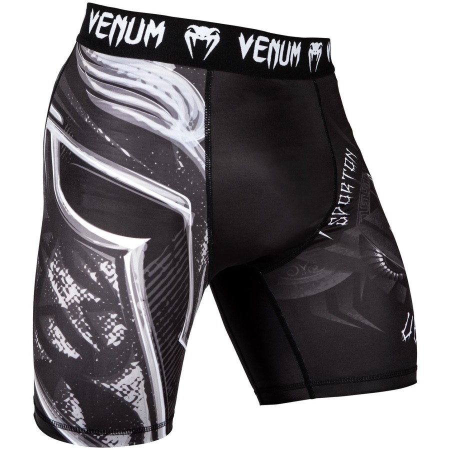 vale tudo shorts venum gladiator 3.0 - blackwhite
