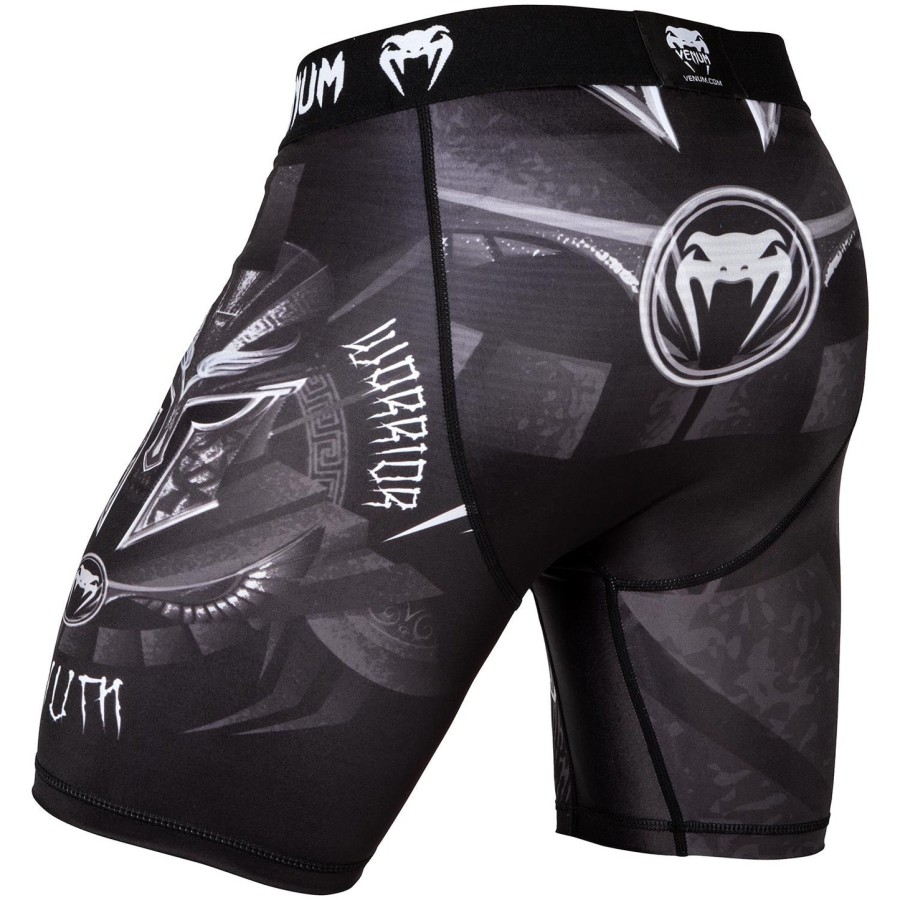 vale tudo shorts venum gladiator 3.0 - blackwhite