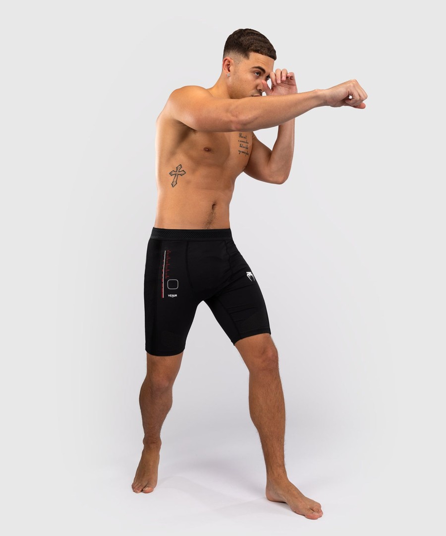 venum tactical xt vale tudo shorts - blackfire red
