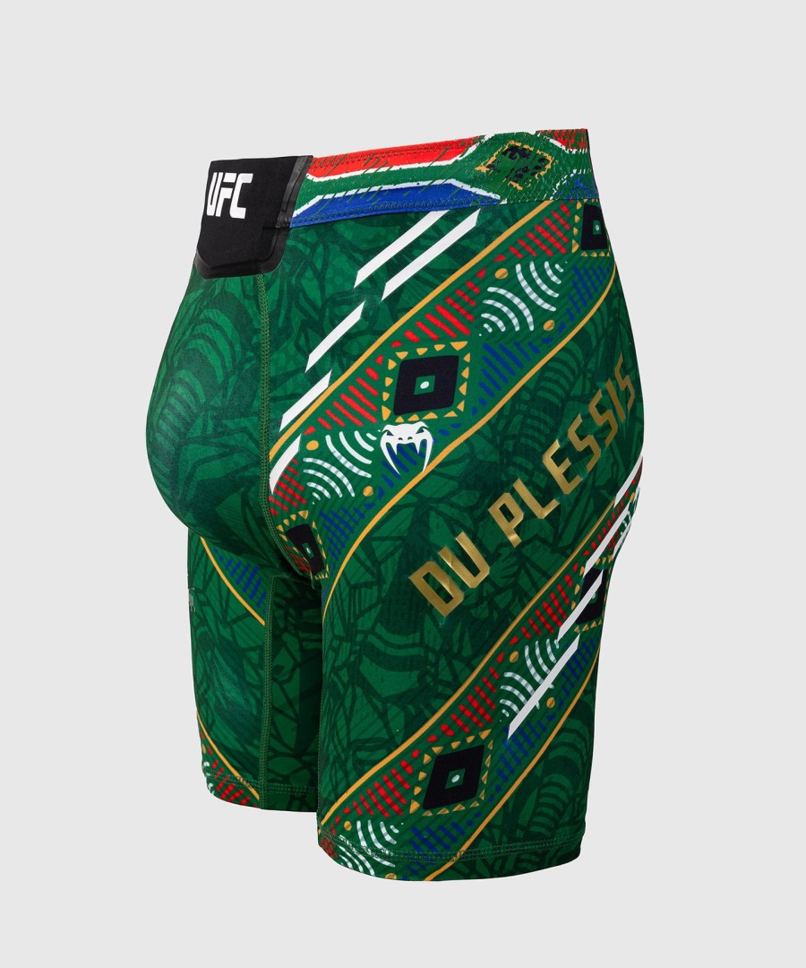 men ufc unrivaled by venum green dricus du plessis vale tudo short