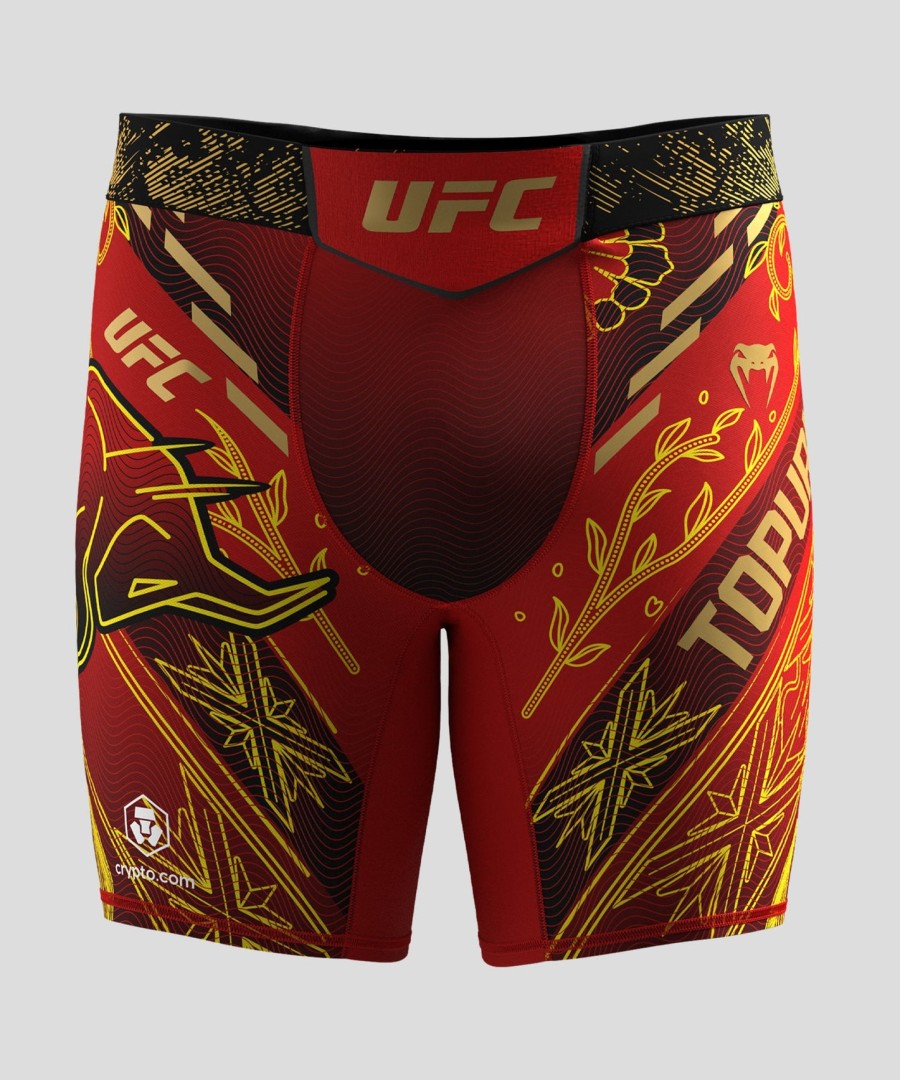 men ufc unrivaled by venum red ilia topuria vale tudo short