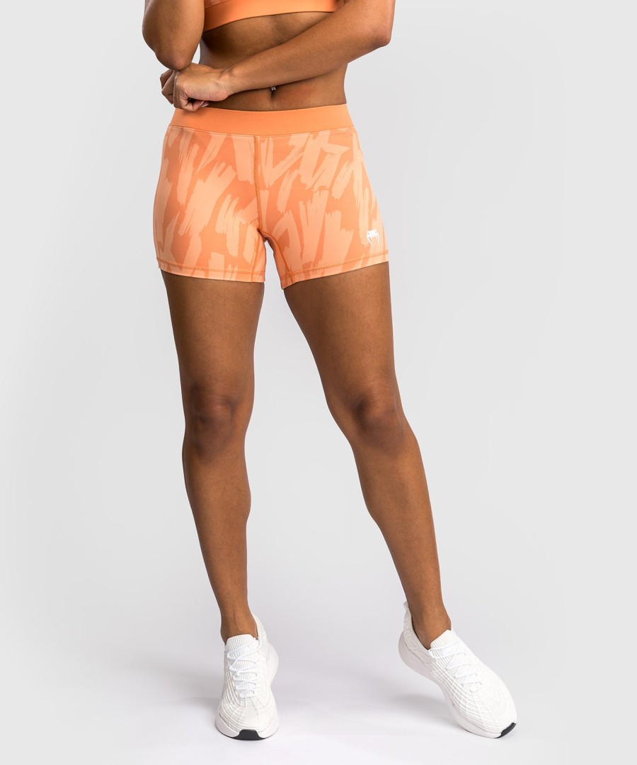venum graffiti women compression shorts - velvet apricot