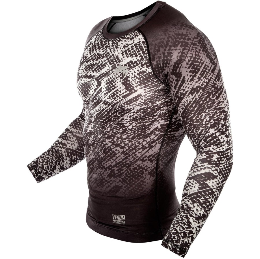 venum tropical compression t-shirt - blackgrey