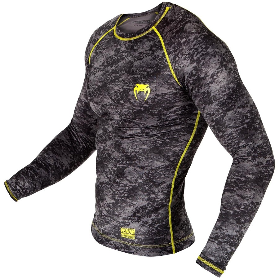 venum tramo rashguard - long sleeves - blackyellow