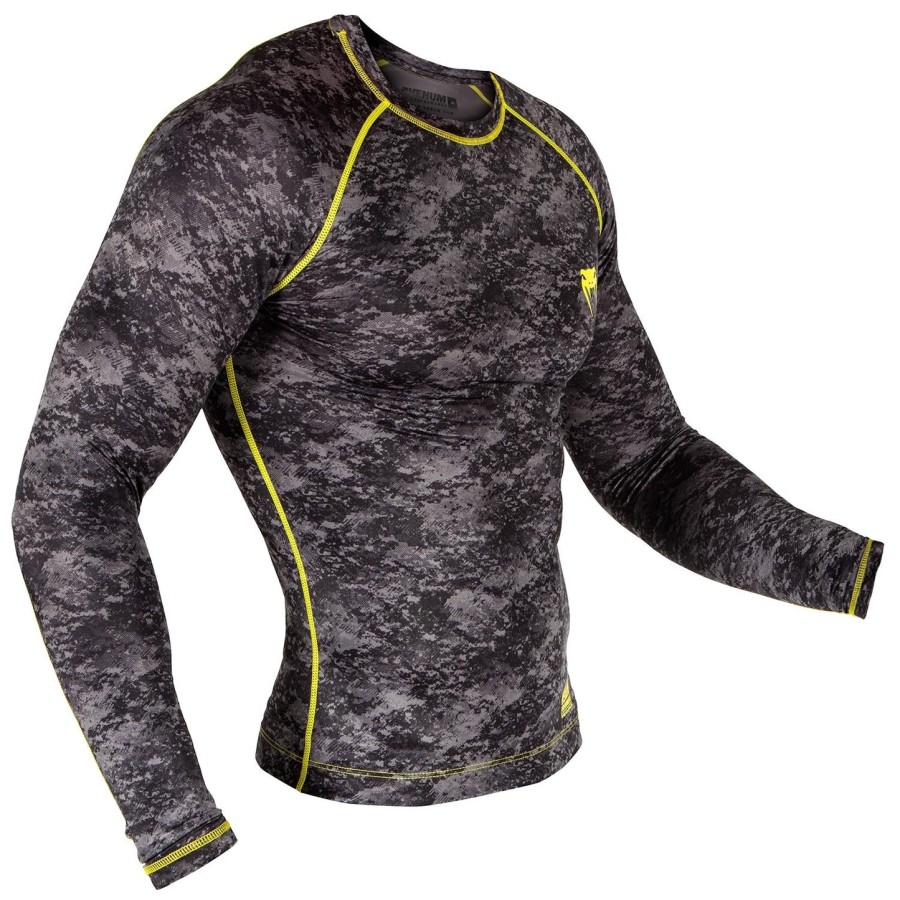 venum tramo rashguard - long sleeves - blackyellow