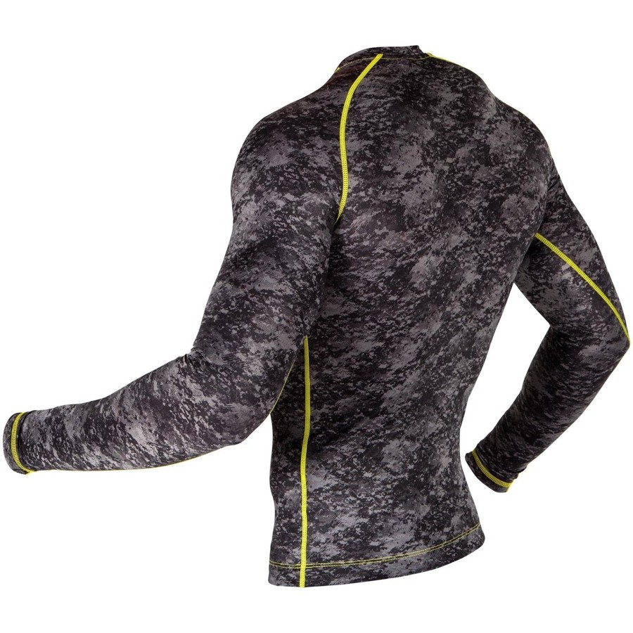 venum tramo rashguard - long sleeves - blackyellow