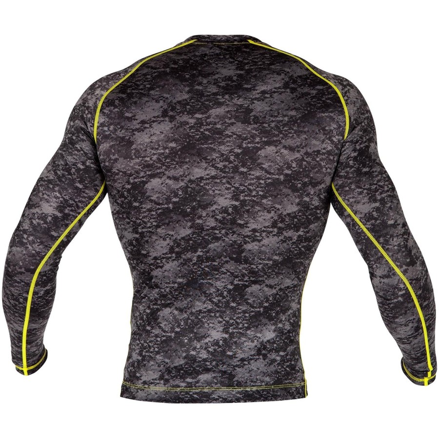 venum tramo rashguard - long sleeves - blackyellow