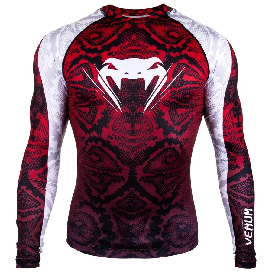 venum amazonia 5 rashguard - long sleeves - amazonia red