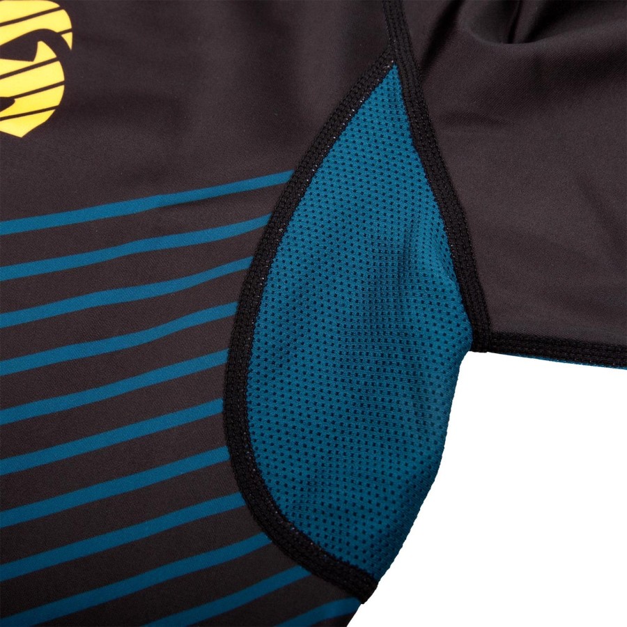 venum plasma rashguard - short sleeves - blackyellow