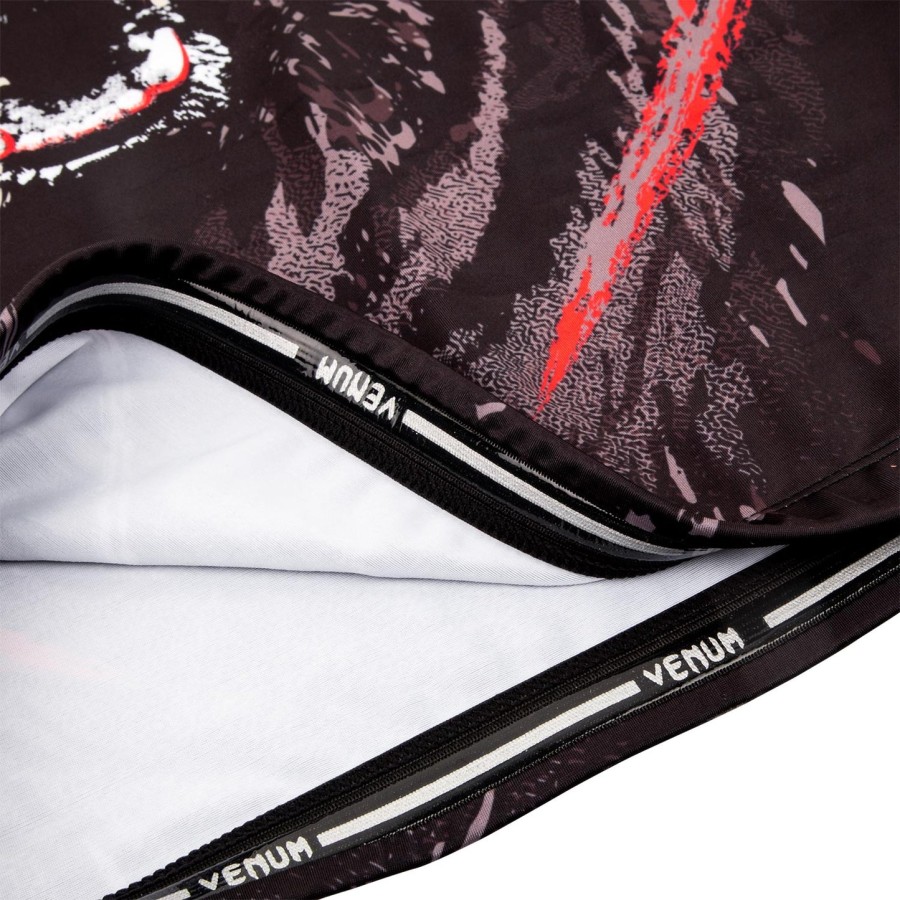 venum grizzli rashguard - long sleeves - blackwhite