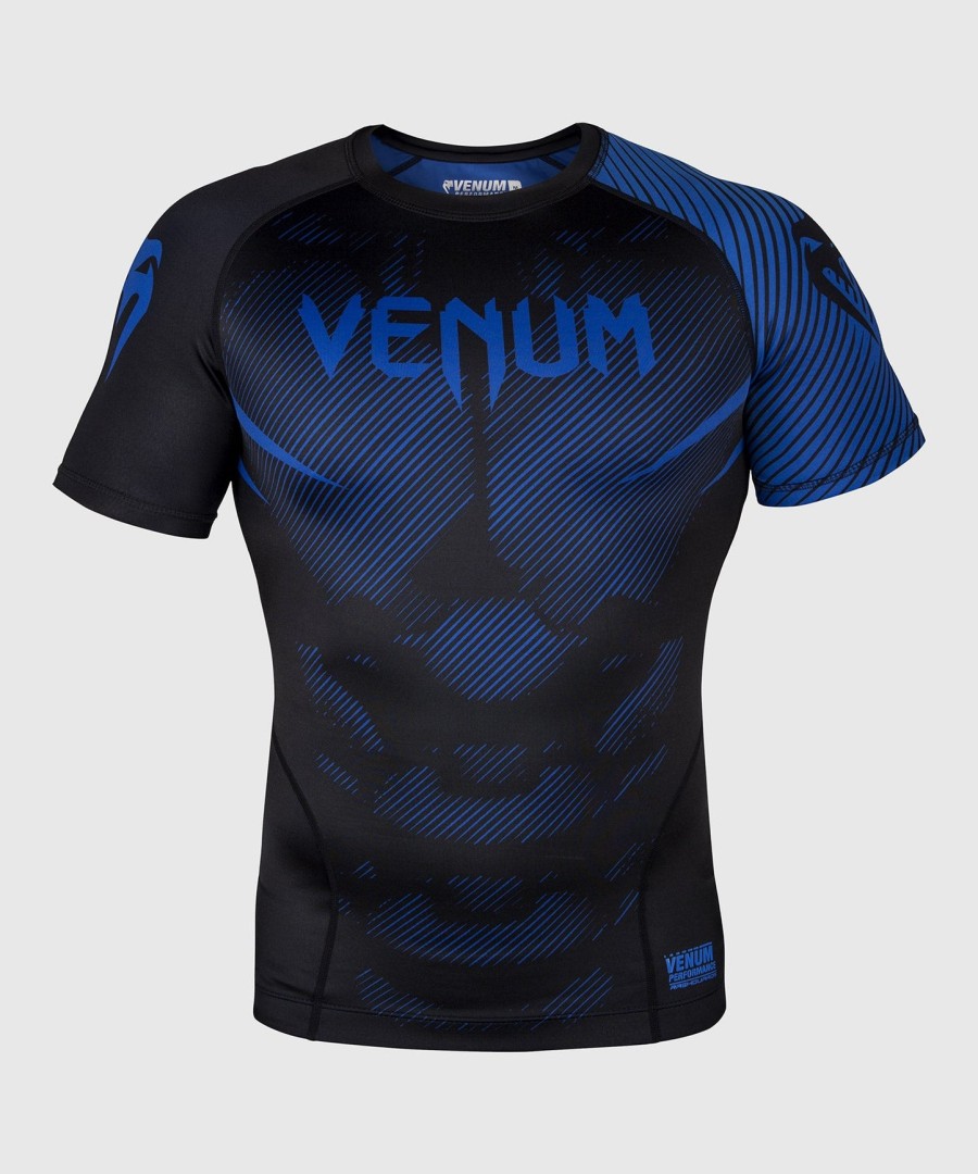 venum nogi 2.0 rashguard - short sleeves - blackblue