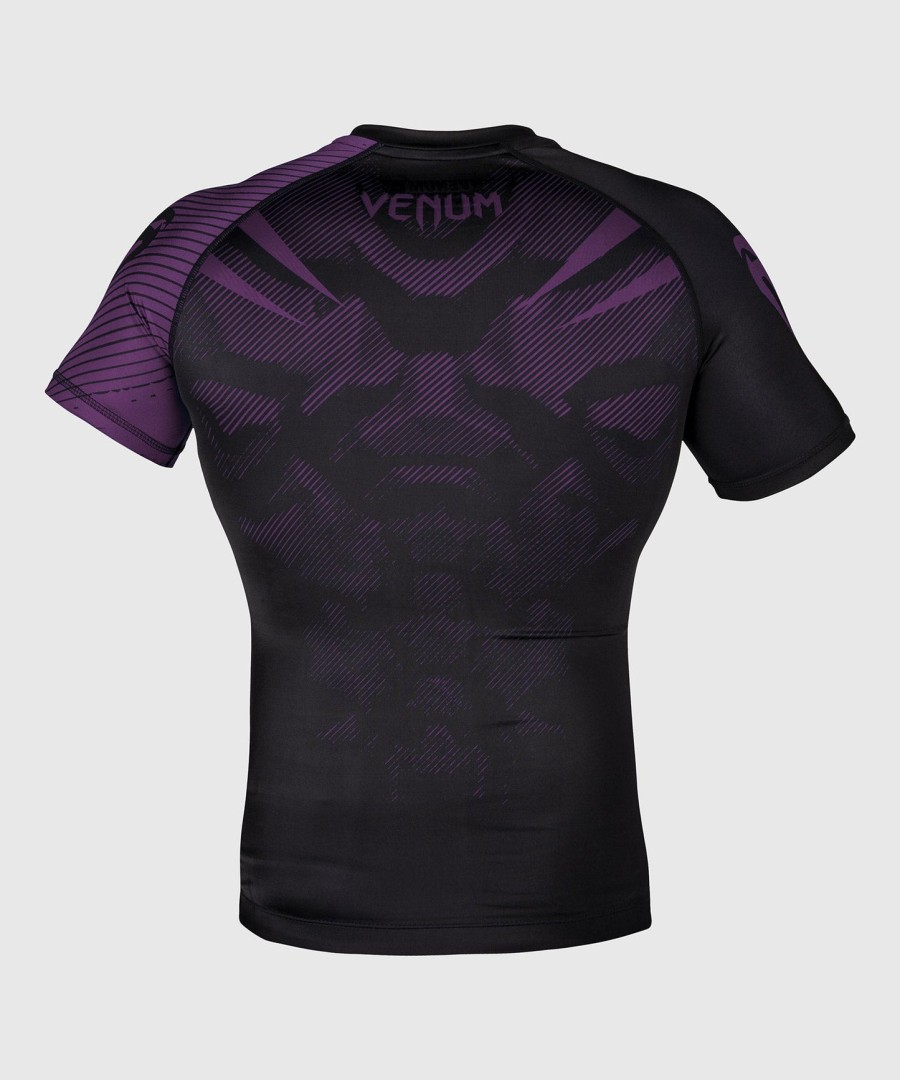 venum nogi 2.0 rashguard - short sleeves - blackpurple