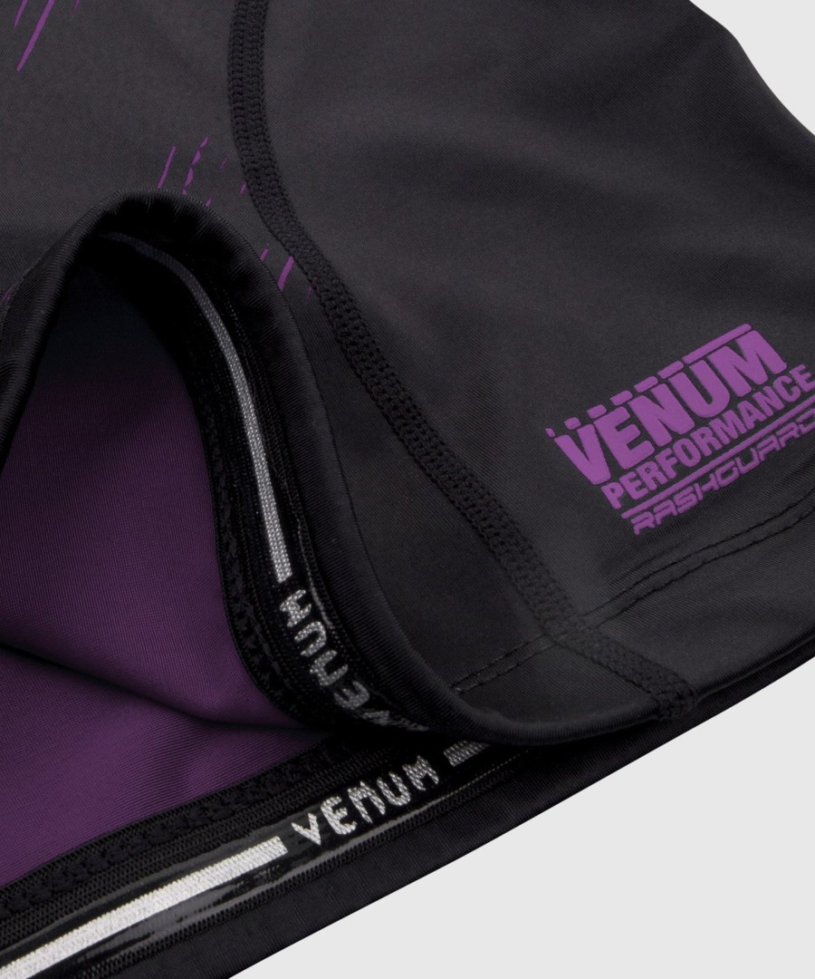 venum nogi 2.0 rashguard - short sleeves - blackpurple