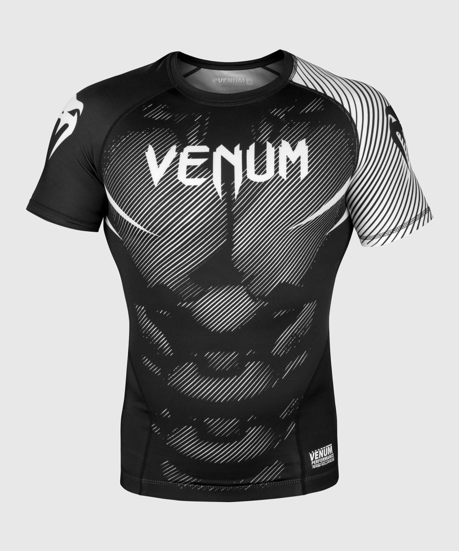 venum nogi 2.0 rashguard - short sleeves - blackwhite