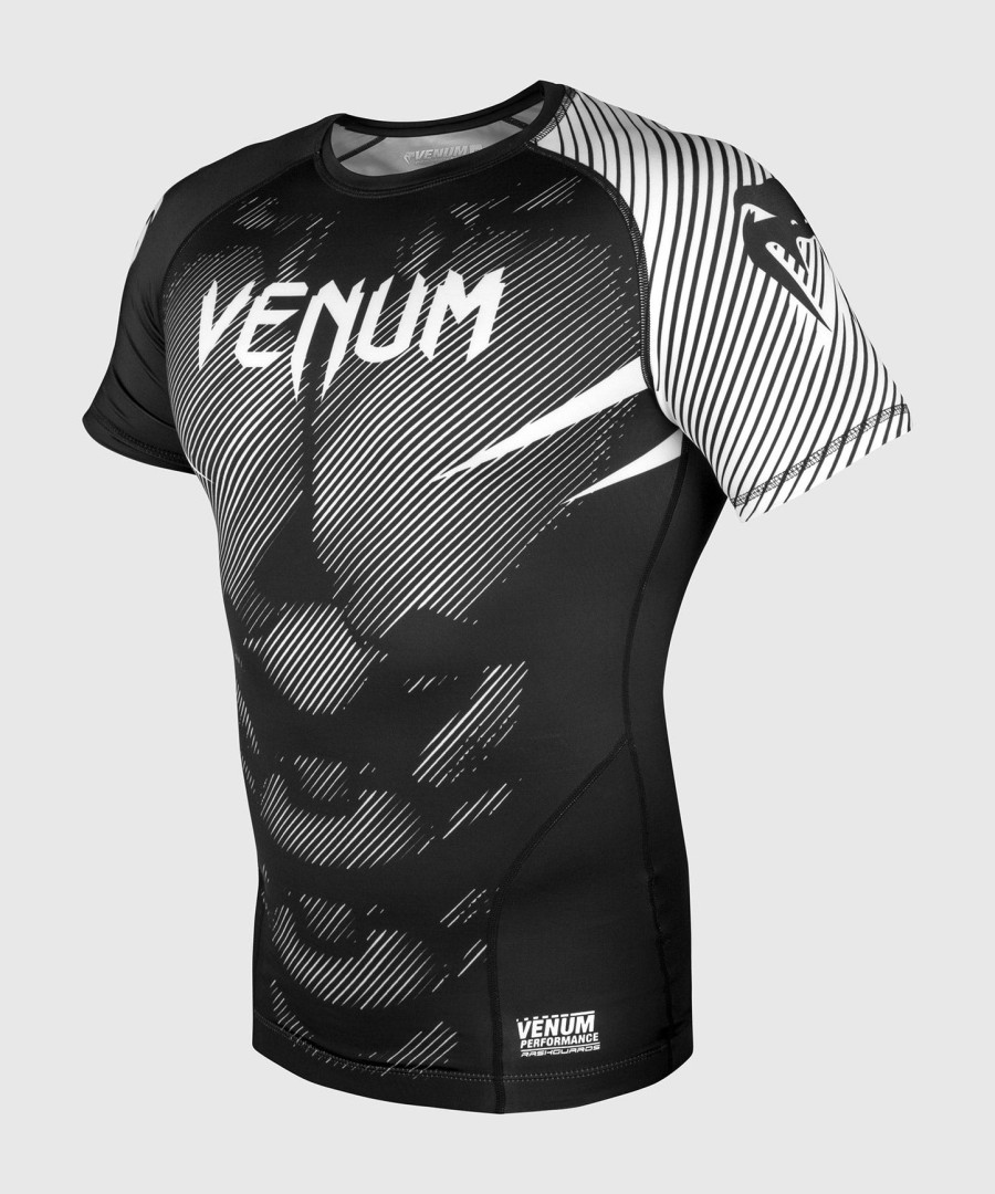 venum nogi 2.0 rashguard - short sleeves - blackwhite