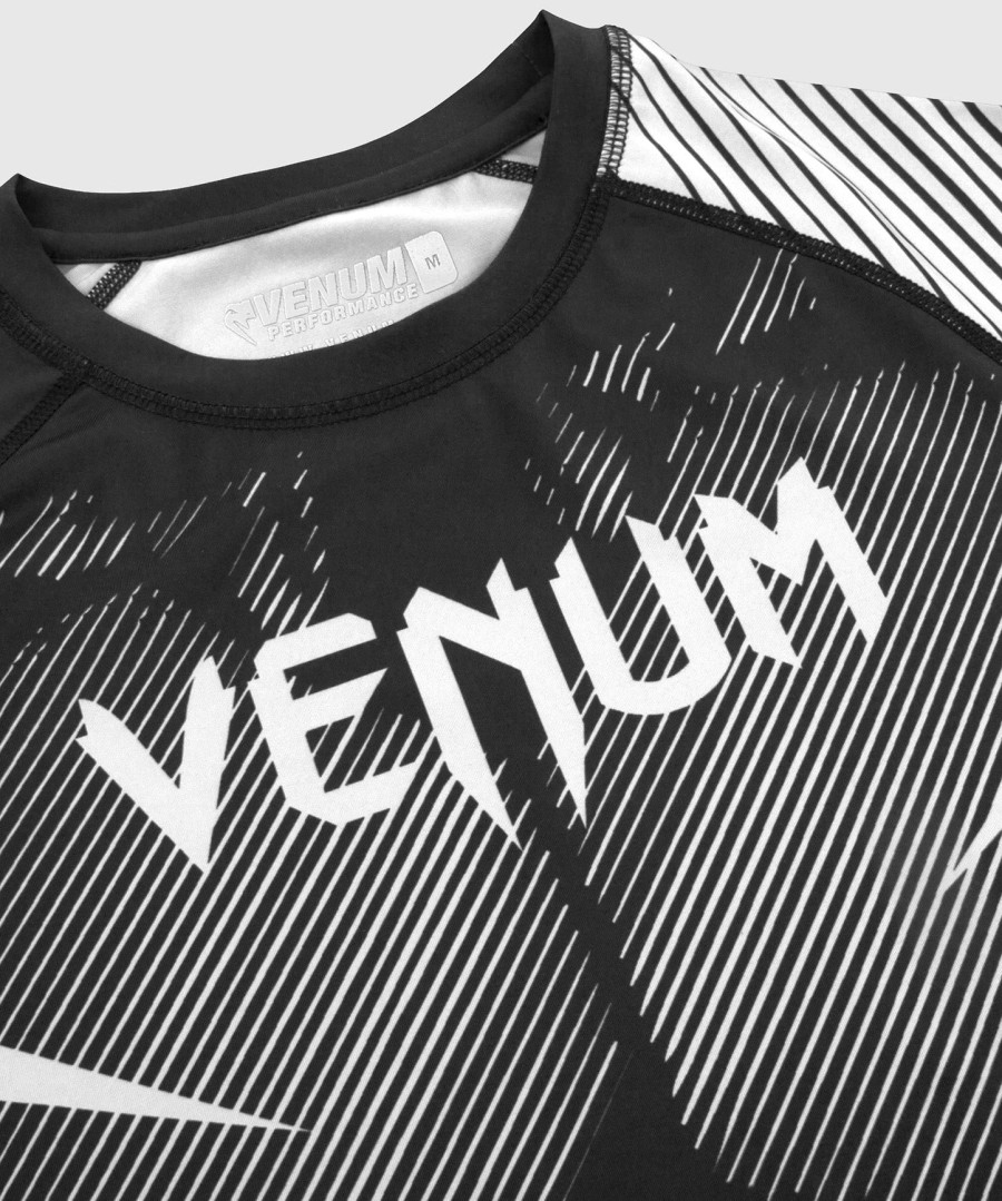 venum nogi 2.0 rashguard - short sleeves - blackwhite