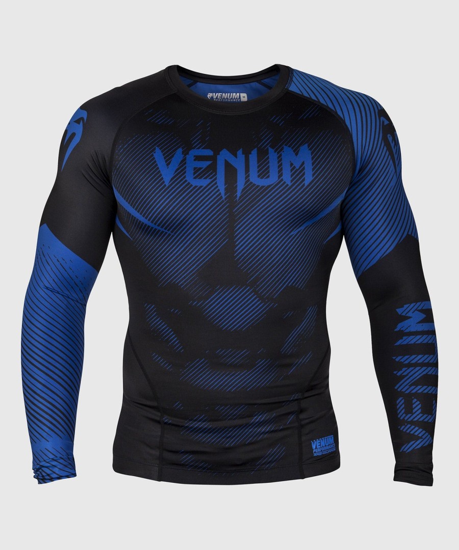 venum nogi 2.0 rashguard - long sleeves - blackblue