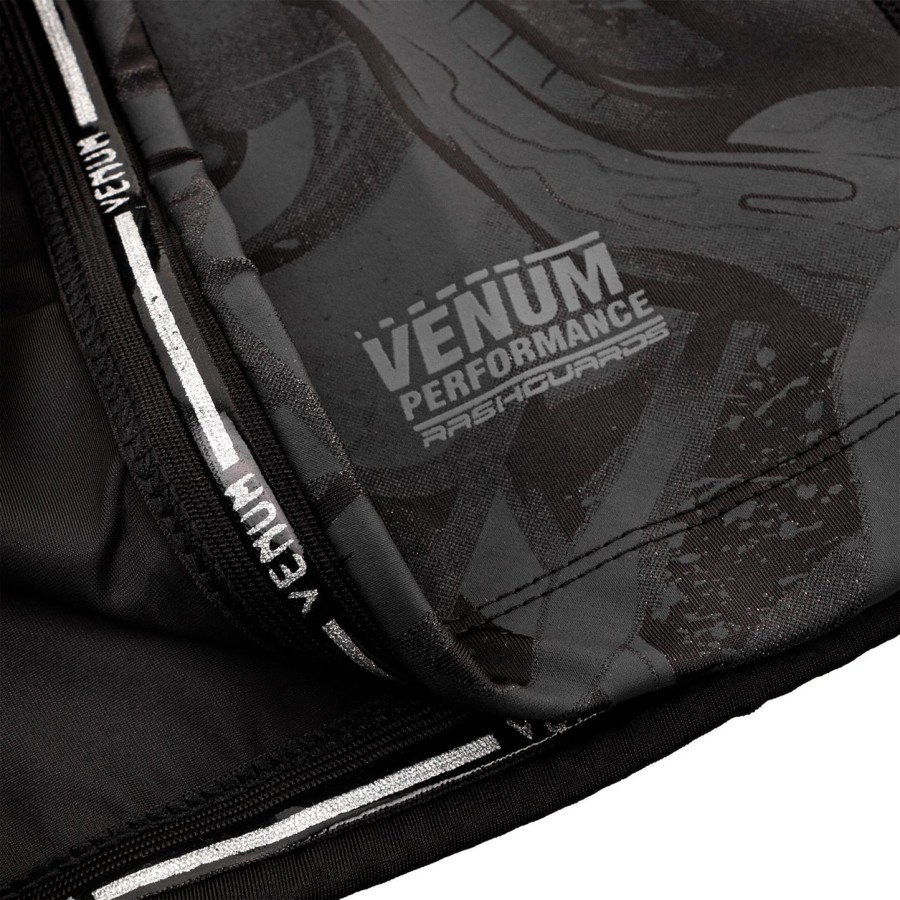 venum devil rashguard - long sleeves - blackblack