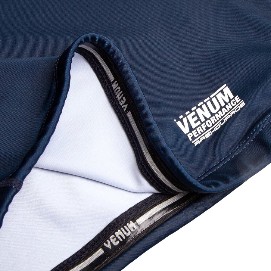 venum signature rashguard - short sleeves - navy bluewhite