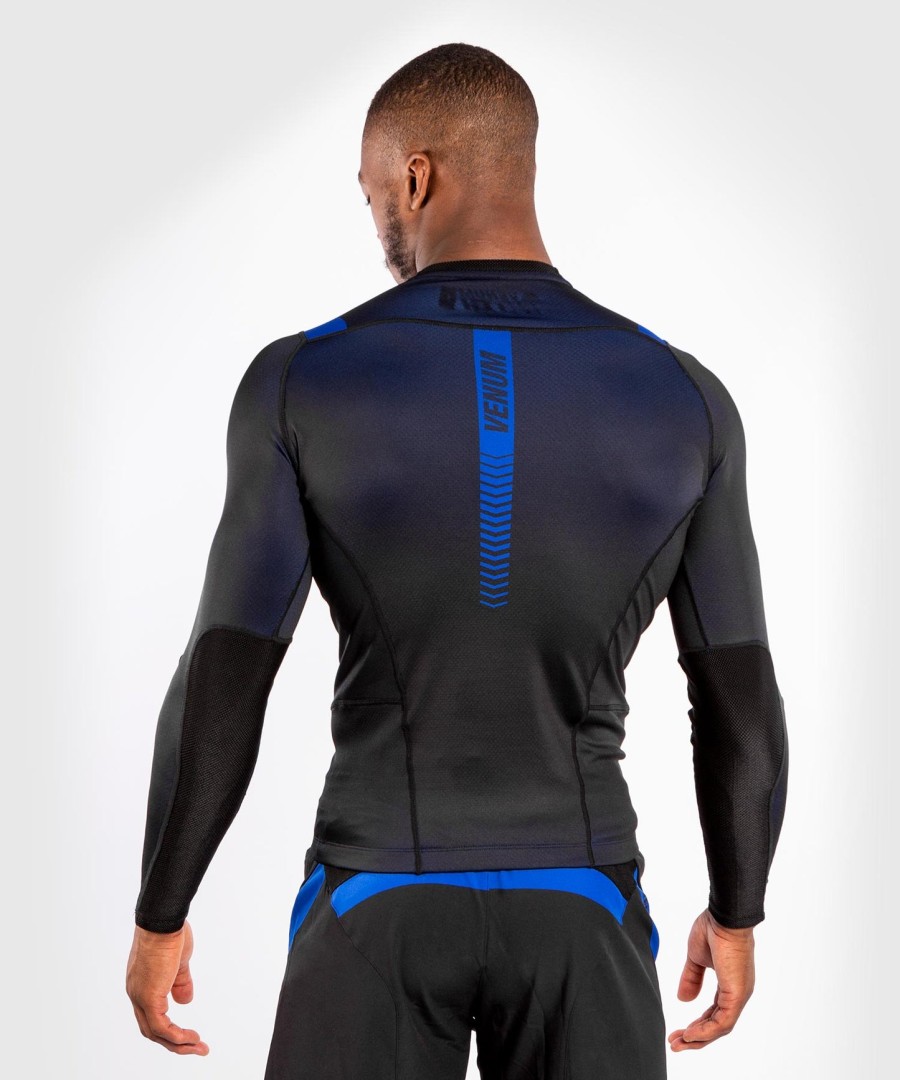 venum nogi 3.0 rashguard - long sleeves - blackblue