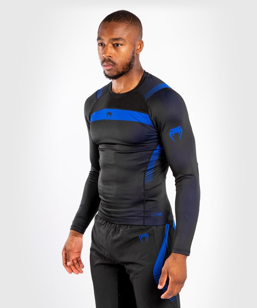 venum nogi 3.0 rashguard - long sleeves - blackblue