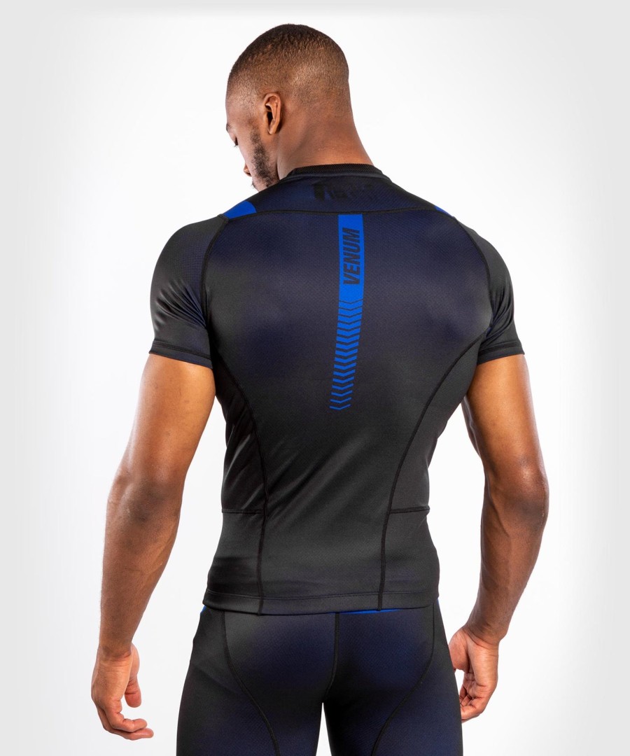 venum nogi 3.0 rashguard - short sleeves - blackblue