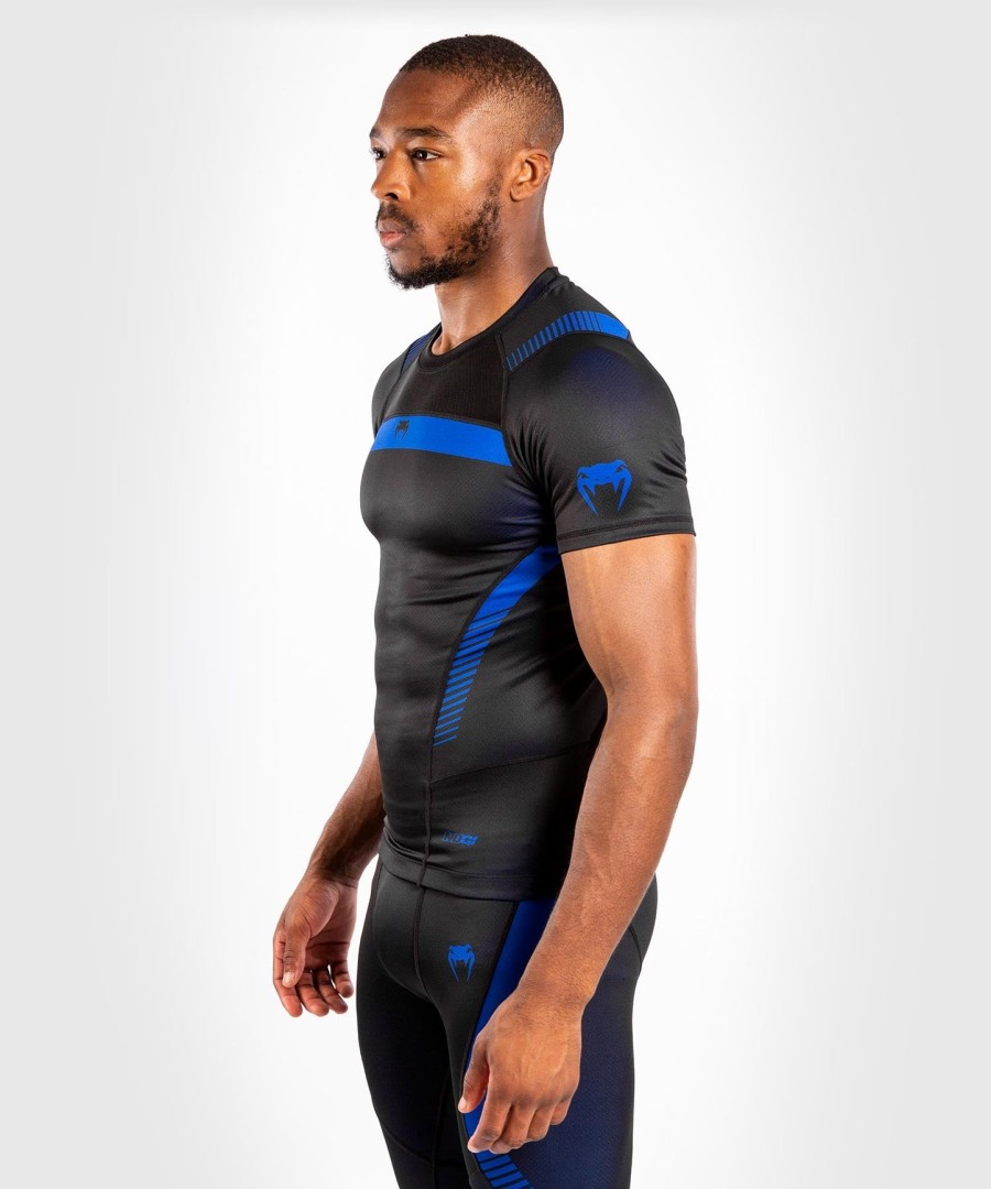 venum nogi 3.0 rashguard - short sleeves - blackblue