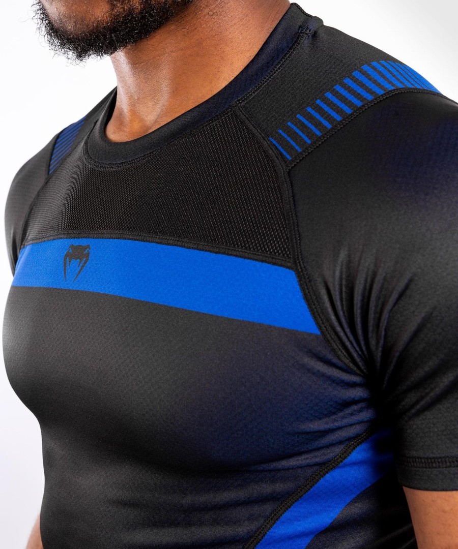 venum nogi 3.0 rashguard - short sleeves - blackblue