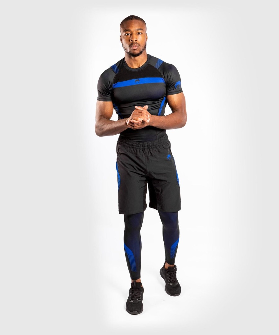 venum nogi 3.0 rashguard - short sleeves - blackblue