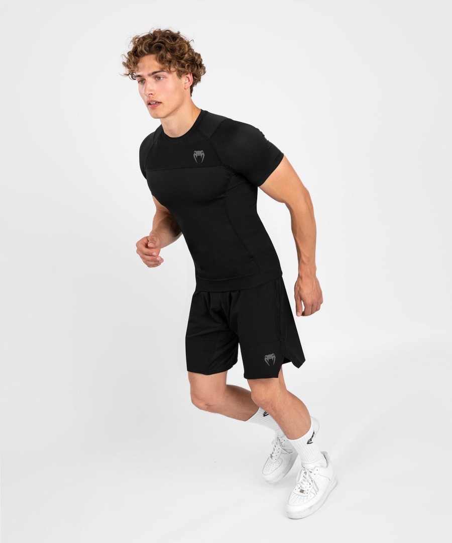 venum g-fit air rashguard shortsleeve - black