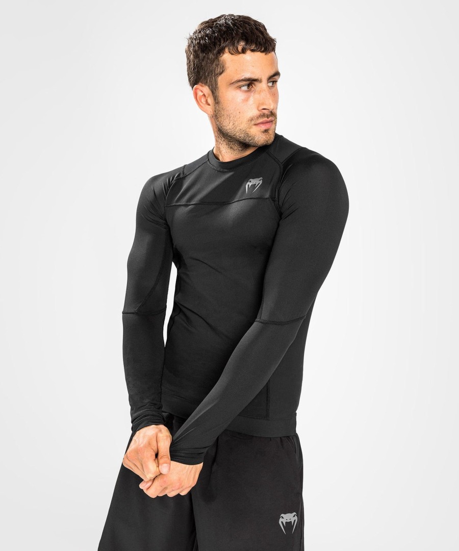 venum g-fit air rashguards longsleeve - black