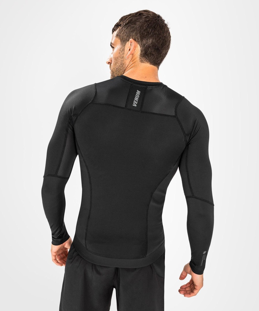 venum g-fit air rashguards longsleeve - black