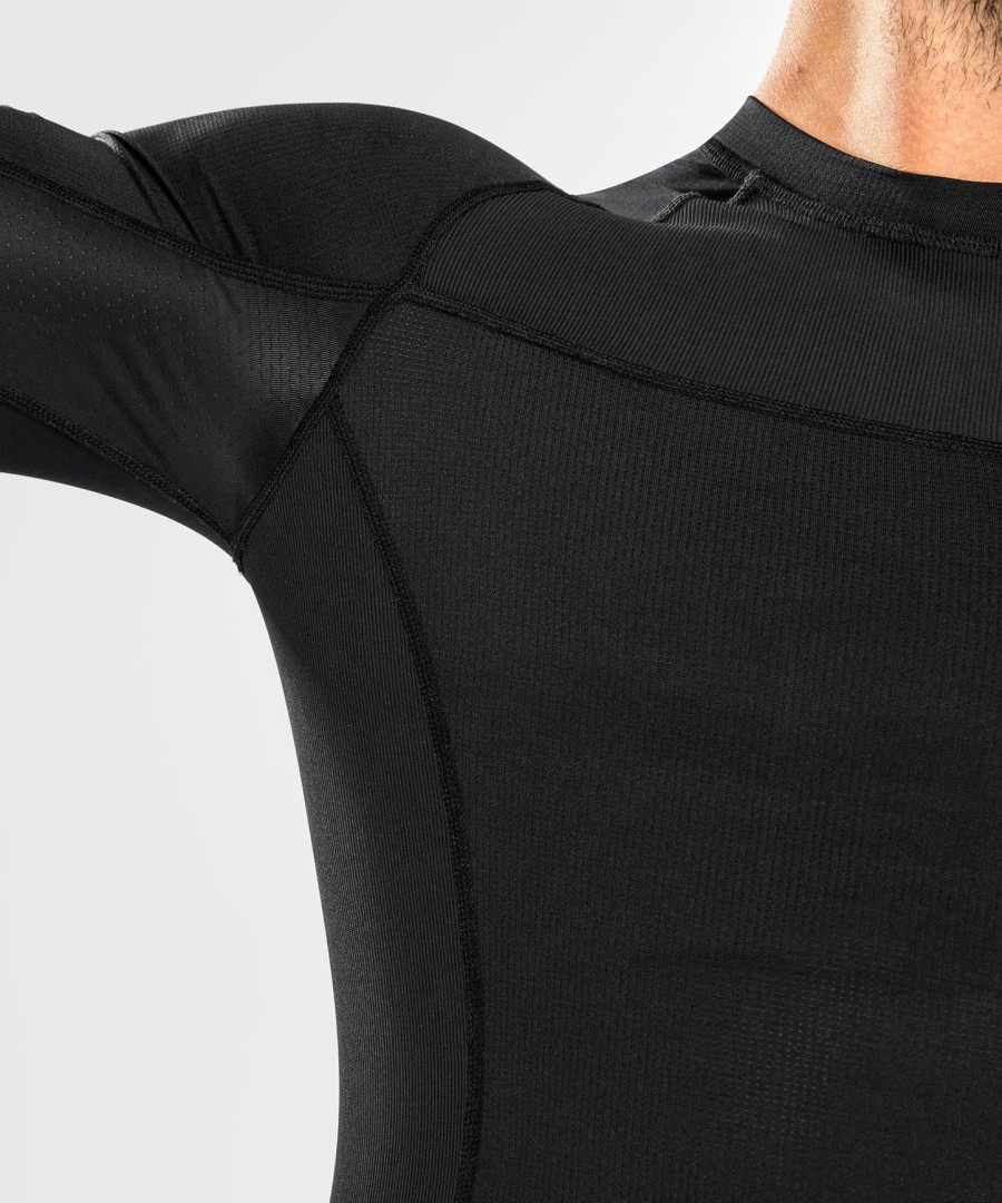 venum g-fit air rashguards longsleeve - black
