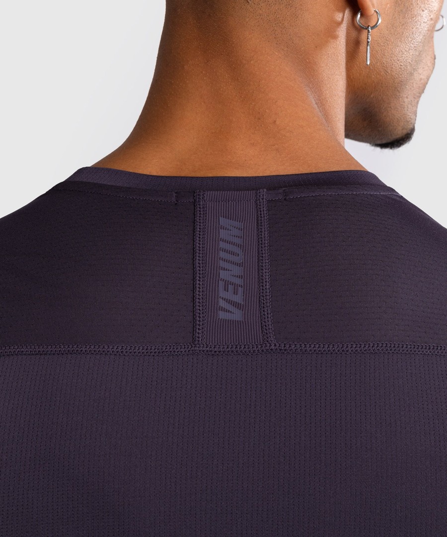 venum g-fit air men long sleeve rashguard - deep purple