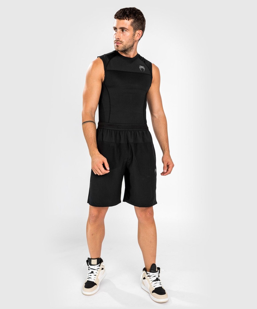 venum g-fit air rashguard sleeveless - black