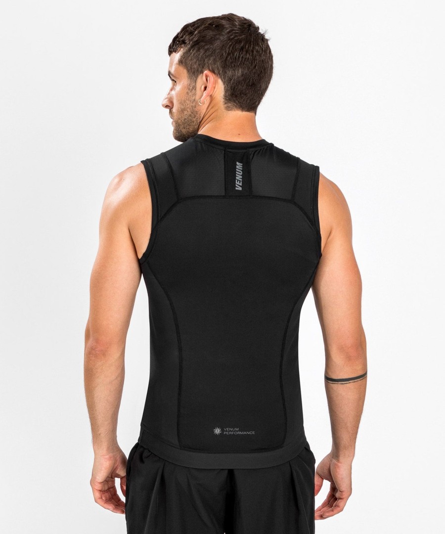 venum g-fit air rashguard sleeveless - black