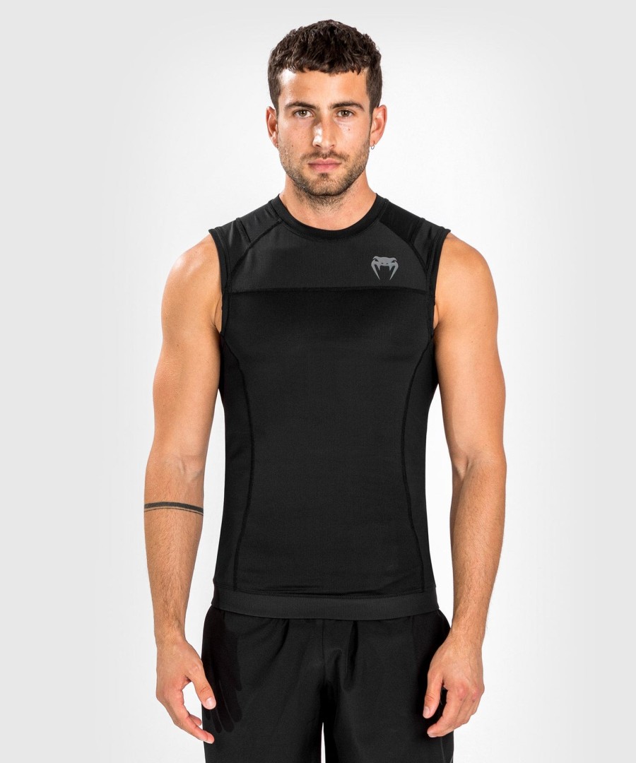 venum g-fit air rashguard sleeveless - black
