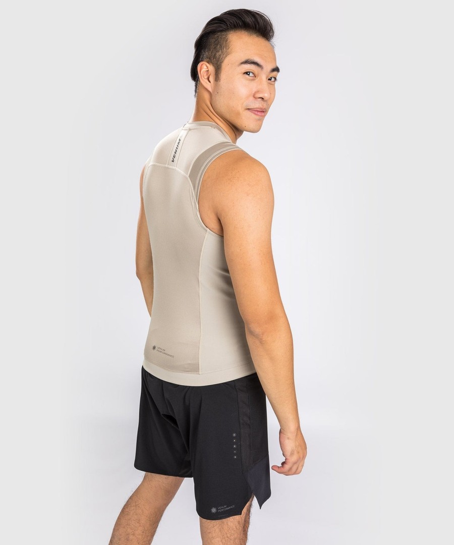 venum g-fit air rashguard sleeveless - sand