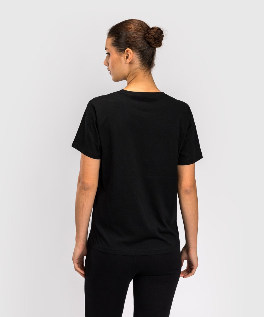 ufc fusion by venum replica women short sleeve t-shirt - black