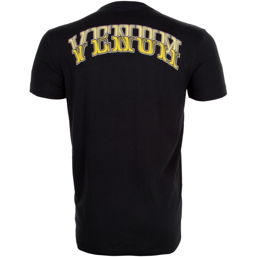 venum shadow t-shirt - blackyellow