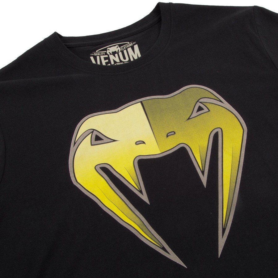 venum shadow t-shirt - blackyellow