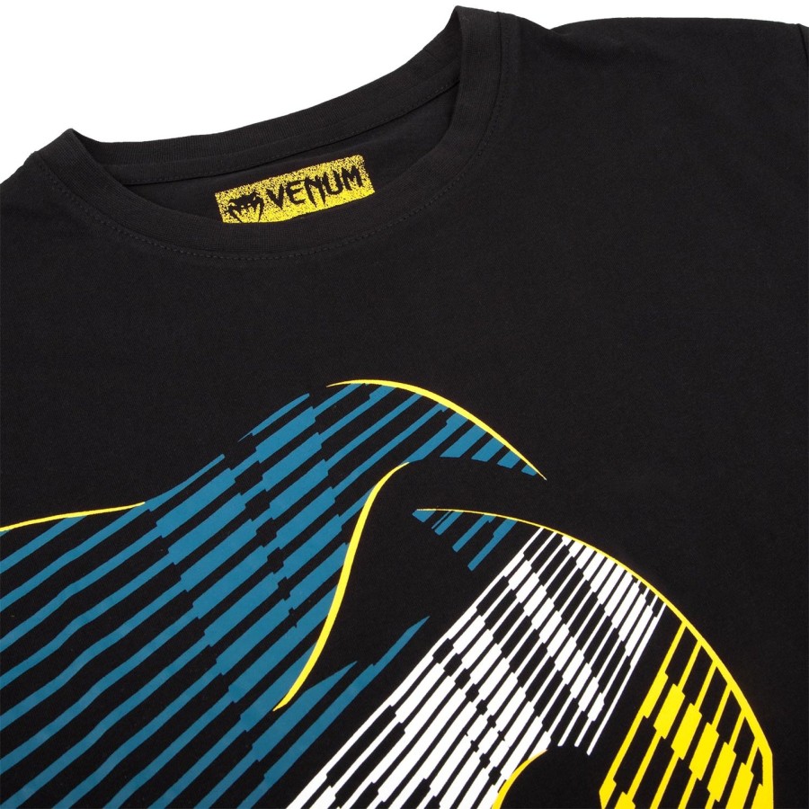 venum giant plasma t-shirt - blackyellow