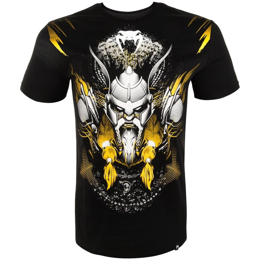 venum viking 2.0 t-shirt - blackyellow