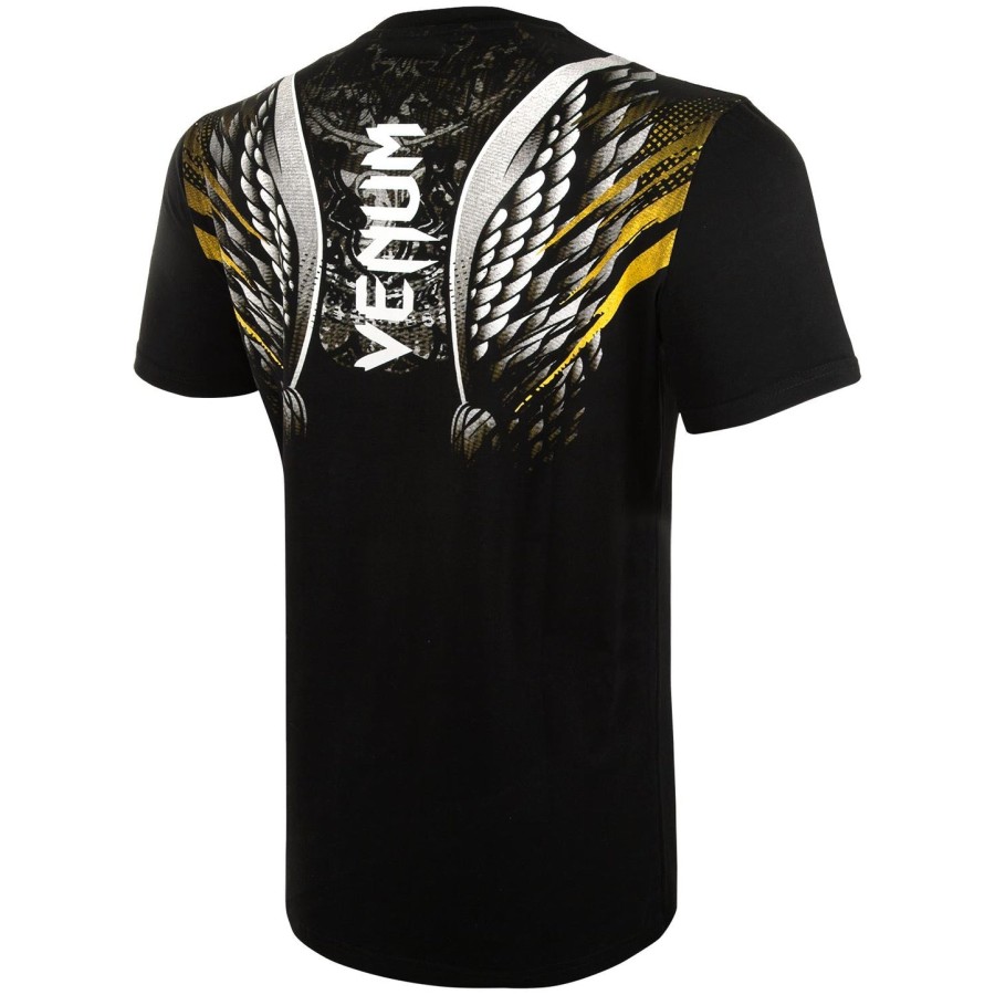 venum viking 2.0 t-shirt - blackyellow
